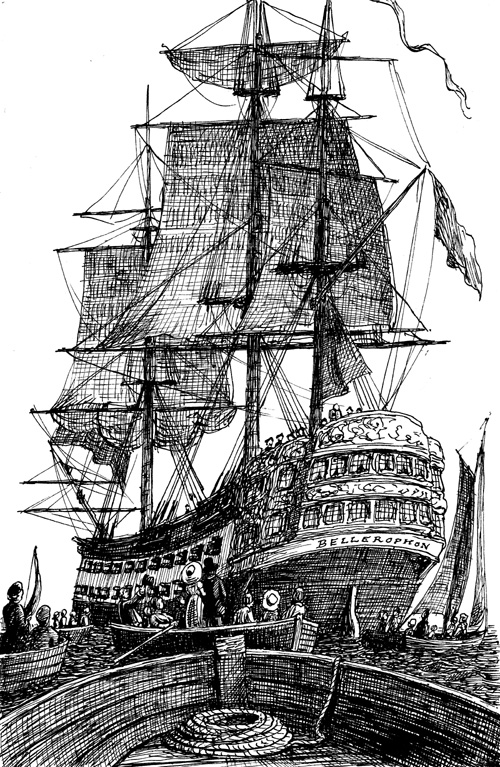 John Travis: A Splash of Moonshine - The Bellerophon